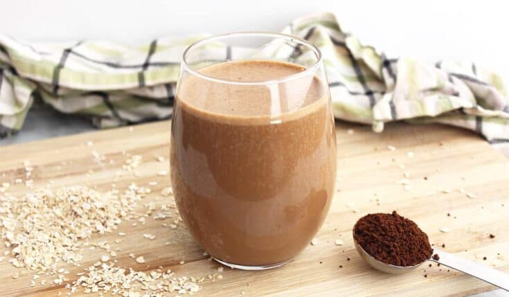 Image for Coffee Smoothie with Banana and Oats