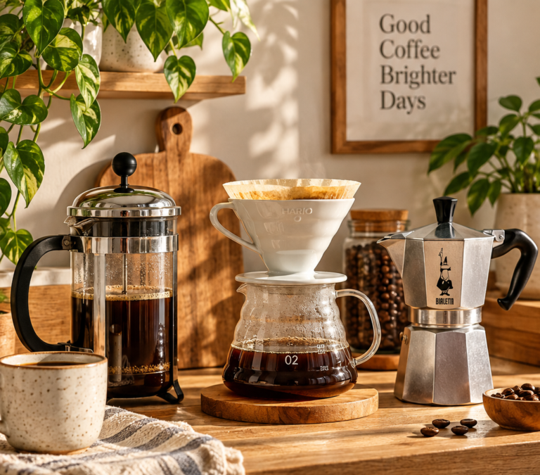 Coffee Brewing Methods Explained: The UK Guide to Making Better Coffee at Home