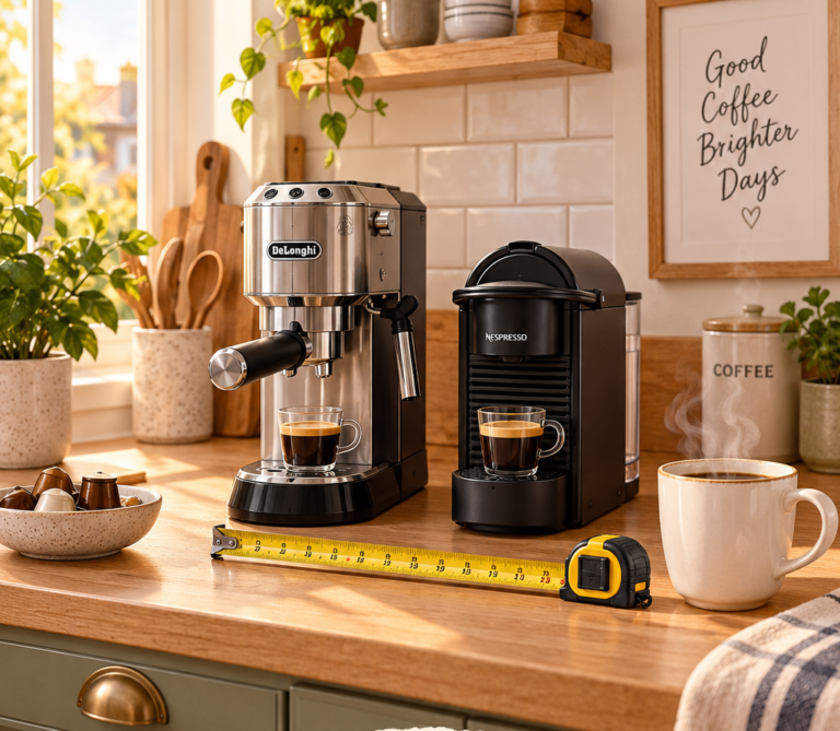 Best Small Coffee Machines for Small Kitchens (UK Guide)
